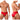 Mens Shorty Briefs CandyMan 99641 - CandyMan_99641_Red_S/M - 2