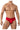 Mens Shorty Briefs CandyMan 99641 - CandyMan_99641_Red_S/M - 1