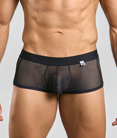 MOB Fishnet Boxer-MBL60-Black-S-1