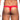 MOB Men's Lace Waist Thong - MBL29 - Red - LXL - 2
