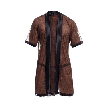 Set - MOB Sultry Robe & Thong set - Leopard - SM - MBL58 - Leopard - SM - MOB Eroticwear - 15