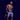 Malebasics men's boxer briefs in blue geometric print, featuring supportive pouch and comfortable fit for everyday wear.