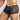 Men's Black Lace Boxer Side View