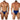 Mens Jacquard Bikini Xtremen 91192 - Xtremen_91192_Royal Blue_S - 2