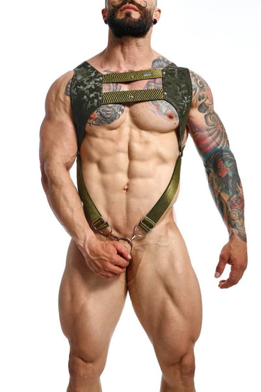 DNGEON Croptop Harness Camo-DMBL08-BlackCamo-OS-3