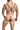 DNGEON Cross Chain Harness-DMBL09-Zebra-OS-28