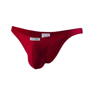 Joe Snyder Polyester Capri-JS07-PolRed-M-3