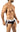 JSAW06 - Joe Snyder Activewear Mini Shorty - JSAW06 - WhiteMesh - S - 1