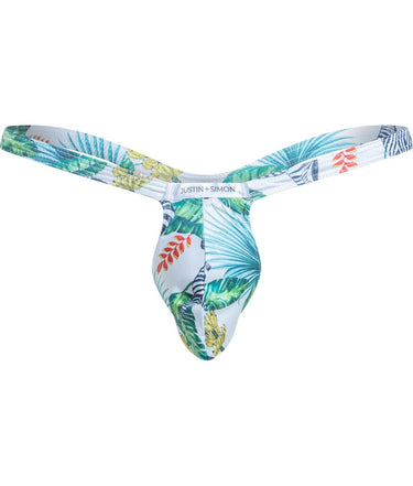 Justin + Simon Bulge Thong Wild Prints – Final Sale-XSJBU02-Hawaii-M-3