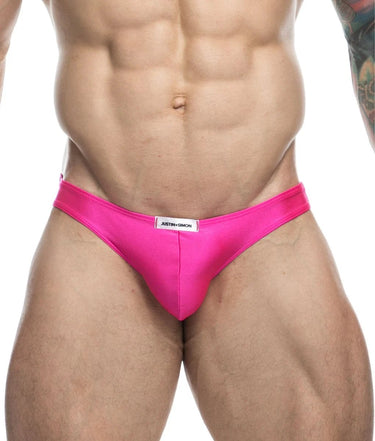 Justin + Simon Classic Mens Bikini Final Sale-XSJ01-Pink-S-3