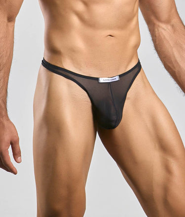 Justin + Simon Classic Tanga Mesh-XSJ03-BlackMesh-S-2