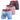 MaleBasics 3 - Pack Boxer Brief Prints - MBT02 - RedW - L - 14