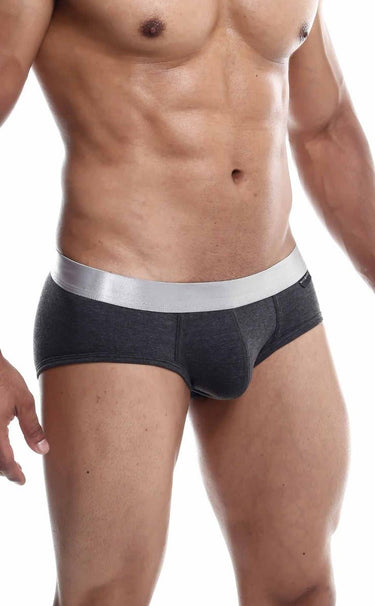 MaleBasics Brief Pima - MB103 - Charcoal - S - 2