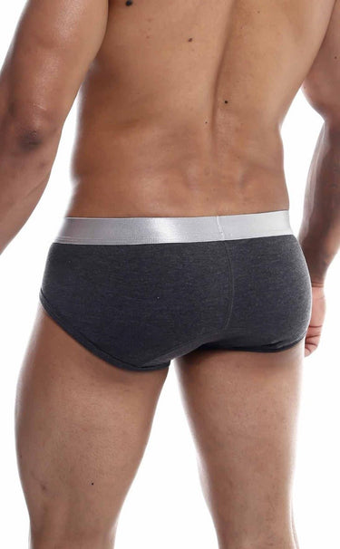 Brief - MaleBasics Brief Pima - Charcoal - S - MB103 - Charcoal - S - Malebasics - 2