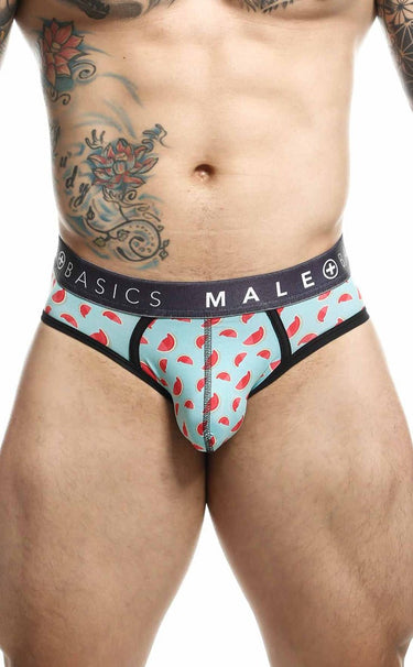 Malebasics Brief Sexy Pouch - MBH03 - Watermelon - S - 2