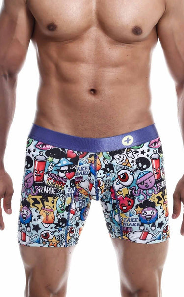 Boxer Brief - MaleBasics Hipster Boxer Brief Comics - Cherries - S - MB202 - Cherries - S - Malebasics - 3