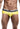 Malebasics Men's Sports Performance Hip Brief - MBM03 - Orange - S - 1