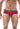Brief - Malebasics Men's Sports Performance Hip Brief - Red - L - MBM03 - Red - L - Malebasics - 9