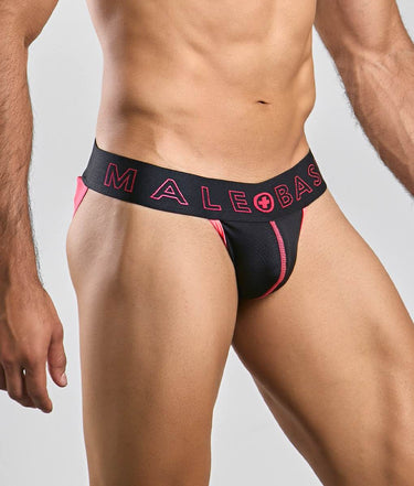 MaleBasics Neon Jock New Colors-MBN04-Coral-S-3