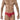 Mens 3PK Australian Latin Briefs Briefs Clever 519962 - Clever_519962_Red - Black - Grape_S - 5