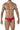 Mens 3PK Australian Latin Briefs Briefs Clever 519962 - Clever_519962_Red - Black - Grape_S - 5