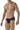 Mens 3PK Australian Latin Briefs Briefs Clever 519962 - Clever_519962_Red - Black - Grape_S - 4