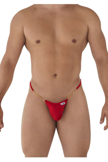 Mens Chain G - String CandyMan 99586 - CandyMan_99586_Red_S/M - 2
