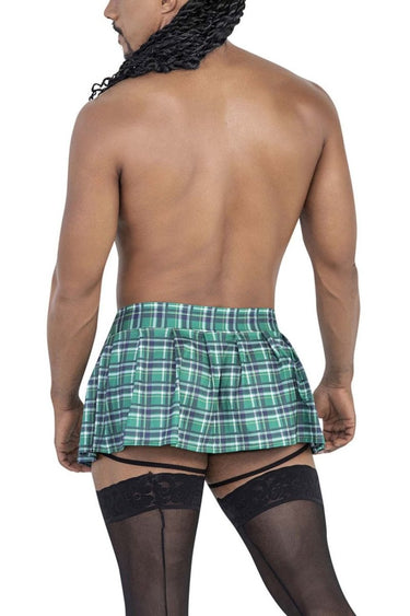Mens Garter Outfit CandyMan 99799 - CandyMan_99799_Green_S/M - 3