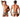 Mens Go Wild Thong with 2 Rings Male Power 439 - 295 - Male Power_439 - 295_Multi Animal_S/M - 2