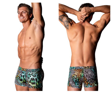 Mens Go Wild Uplift Mini Short Male Power 143 - 295 - Male Power_143 - 295_Multi Animal_S - 2
