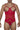 Mens Harness Bodysuit CandyMan 99670 - CandyMan_99670_Red_S/M - 1