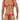 Mens Harness - Bra Two Piece Set CandyMan 99731 - CandyMan_99731_Red_S/M - 1