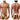 Mens Heavy Metal Mini Short Boxer Briefs Male Power 153070 - Male Power_153070_Gold_S - 2