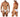 Mens Jacquard Bikini Xtremen 91201 - Xtremen_91201_White_S - 2