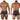 Mens Jacquard Trunks Xtremen 91196 - S - Black - Xtremen_91196_Black_S - 19
