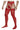 Mens Lace Garter - Jockstrap Outfit CandyMan 99550 - CandyMan_99550_Red_S/M - 4