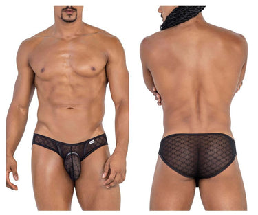 Mens Mesh Briefs CandyMan 99812 - CandyMan_99812_Black_S - 2
