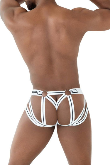 Mens Mesh Jockstrap PPU 2305 - PPU_2305_White_S - 3
