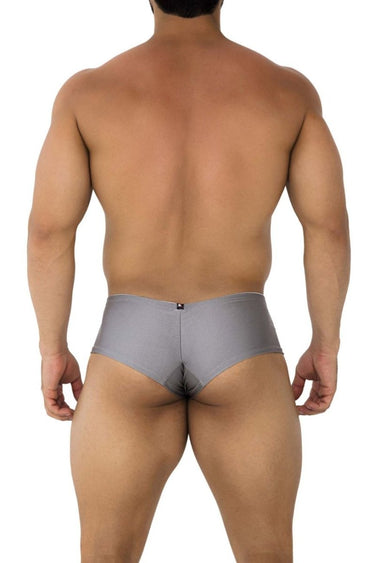 Mens Microfiber Trunks Xtremen 91180 - Xtremen_91180_Silver_S - 3