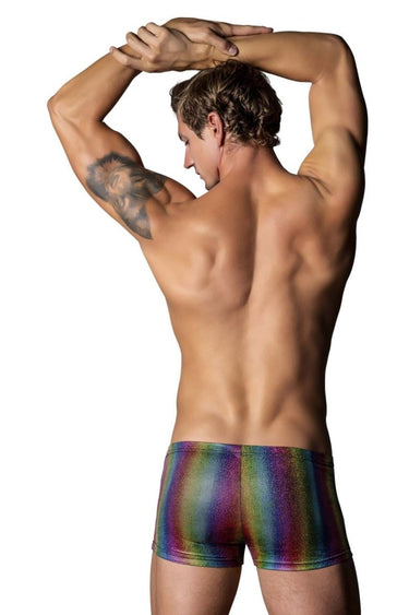 Mens Pack N Play Pocket Short Male Power 132 - 297 - Male Power_132 - 297_Rainbow_S - 3