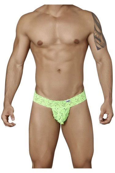 Mens Peek a Boo Thongs CandyMan 99315 - CandyMan_99315_Green_S - 2