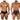 Mens Printed Trunks Xtremen 91193 - Xtremen_91193_Pumpkins_S - 2