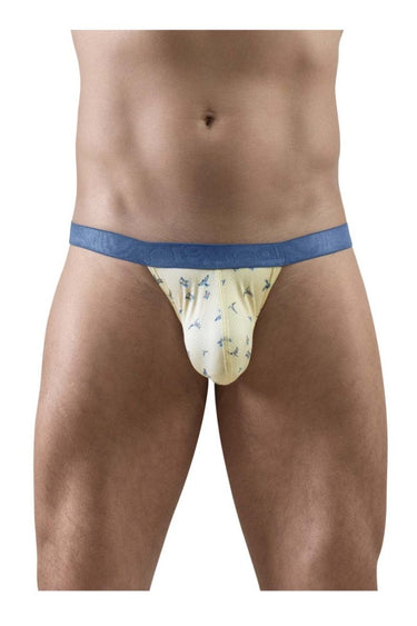 Mens SLK SE G-String ErgoWear-SLK_SE_G-String_Vanilla-Birds_S-2