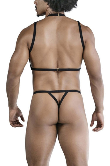 Mens Two Piece Outfit CandyMan 99818 - S/M - Black - CandyMan_99818_Black_S/M - 3