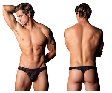 Mens Widow Maker Classic Thong Male Power 443 - 296 - Male Power_443 - 296_Black_S/M - 2